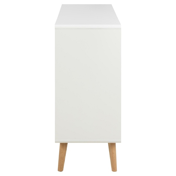 Komoda Lowell z 6 szufladami biała - ACTONA